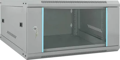 Image de Armoire réseau avec stockage Gris 60 x 60 x 35 cm Acier