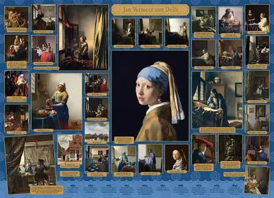 Image de Cobble Hill Vermeer, 1 000 pièces