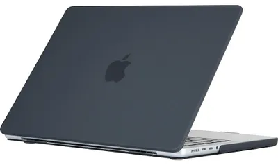 Produktbild von Mobigear Schutzhülle für MacBook Pro 16 Zoll (2021-2026), Hartschalenhülle, MacBook Case - Schwarz - Modell A2485 / A2780 / A2991 / A3186 / A3428 / A3429