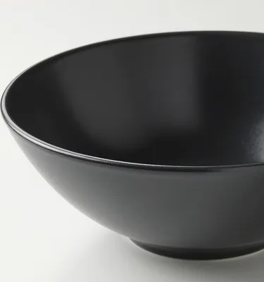Produktbild von FÄRGKLAR Ikea Schüssel (4 Stück Pack), mattiert dunkelgrau, 16 cm