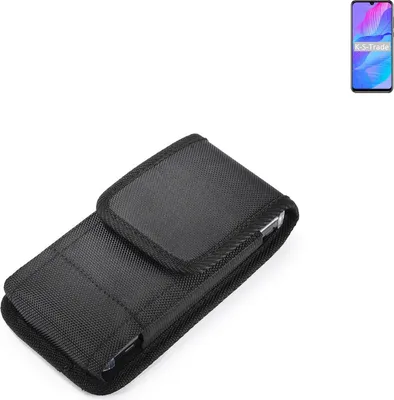 Produktbild von Holster Gürteltasche kompatibel mit Huawei P Smart S Holster Gürtel Tasche wasserabweisend Handy Hülle Schutz Hülle Outdoor schwarz K-S-Trade