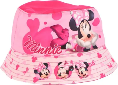Produktbild von Disney Minnie Mouse Sonnenhut für Kinder UV-Schutz Fischerhut & Strandhut