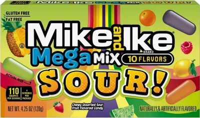 Produktbild von Mike and Ike Mega Mix Sour! 120g