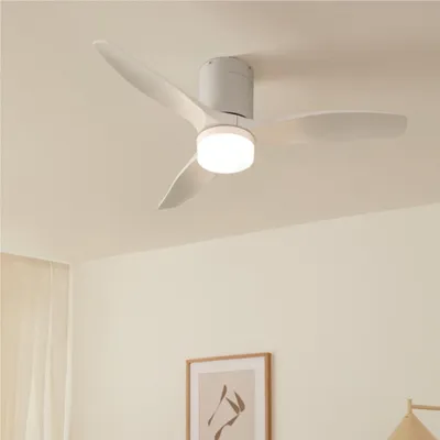 Produktbild von WIND CALM - Leiser Deckenventilator 40W mit technischen ABS-Blättern in verschiedenen Größen