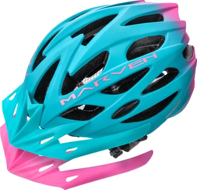 Kask rowerowy Meteor Marven 2 M 55-58 cm niebieski/różowy