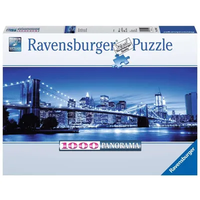 Zdjęcie produktu dla Ravensburger 15050 - Lśniący Nowy Jork - % 1000 T. Puzzle % - 1000 elementów