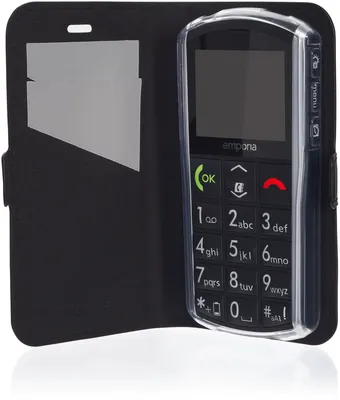 Produktbild von emporia Nappa BOOK-Case (black)