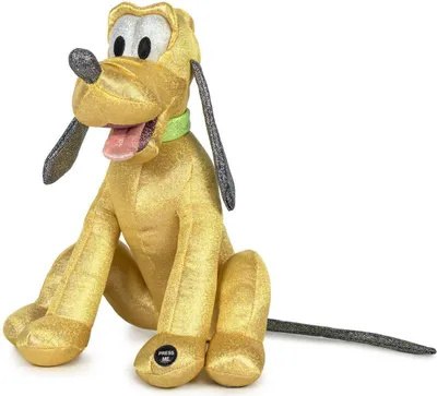 Produktbild von DISNEY 100 YEARS Pluto Plüsch - Glitter & Sound, 30 cm