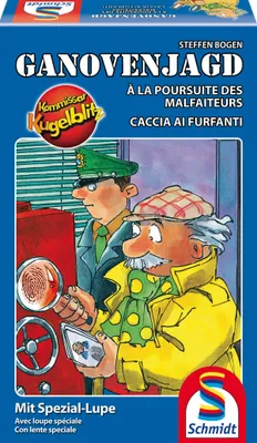 Produktbild von Schmidt Spiele 51159 - Kommissar Kugelblitz, Ganovenjagd