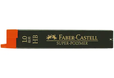 Image de FABER-CASTELL Feinmine Super-Polymer 1,0mm HB 12Stk.
