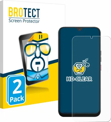 Produktbild von 2x Für Volla Phone 22 Schutzfolie BROTECT Displayschutz Display Schutz Folie Klar Transparent