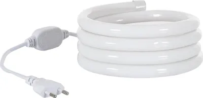Produktbild von LED-Streifen Neon Dimmbar 220V Rund SFLEX17 8W/m Schnitt 100cm IP65 nach Maß Blau 5 m