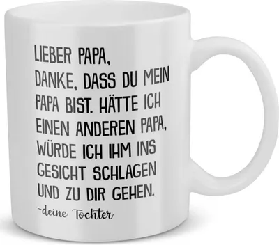 Produktbild von 22Feels Papa Geschenk von Tochter Vatertag Vater Tasse Geburtstag Weihnachten Kaffeetasse Männer Herrentag Geschenkidee