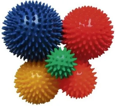 Produktbild von Igelball>>>>Farbe: rot 9 cm