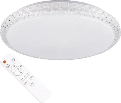 Zdjęcie produktu dla Plafoniera LED Oprawa Sufitowa Irina 36W 1980lm 50cm GOLDLUX (Polux) + pilot