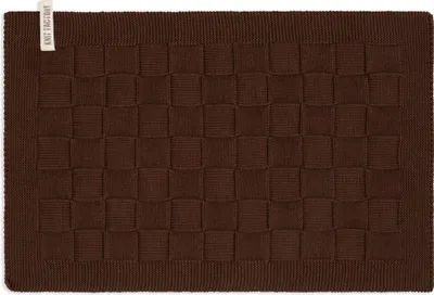 Produktbild von Knit Factory Tischset Uni - Chocolate - 50x30 cm