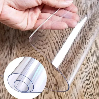 Productafbeelding van Transparante Tafelbescherming van PVC voor Diverse Maten