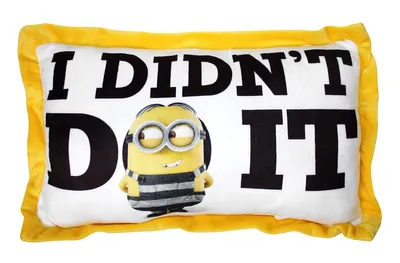 Produktbild von Despicable Me 3 Kissen "I didn't do it"