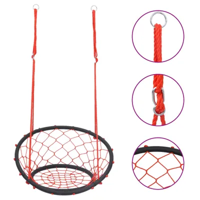 Image de vidaXL Fauteuil à bascule tissé 60 cm