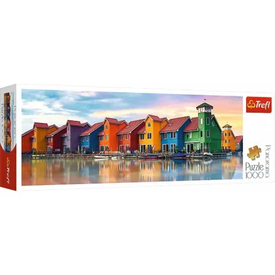 Image de TREFL Puzzle panoramique Groningen, Pays-Bas 1000 pièces