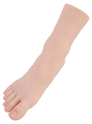 Silikon-Fuß-Manikin mit Gelenken, rechter Fuß, für Fotografie