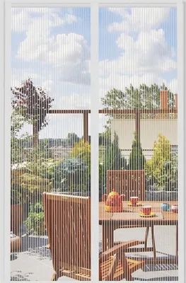 Obrázok produktu pre Magnetická sieťka na dvere odpudzujúca hmyz magnetická záclona balkónové dvere 140x200cm magnetická sieťka na dvere sieťka na dvere bez vŕtania odpudzujúca záclona na dvere na terasu