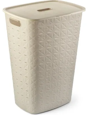 Zdjęcie produktu dla Kosz na pranie Curver Softex 56 l beżowy