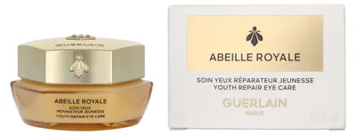 Zdjęcie produktu dla Guerlain Abeille Royale Youth Repair Eye Care, Krem pod oczy, Kobiety, Skóra uniwersalna, Przeciw cieniom, Pouczający, Nawilżający, Wygładzający, Krem przeciwzmarszczkowy, Naprawa, Słoik, 15 ml