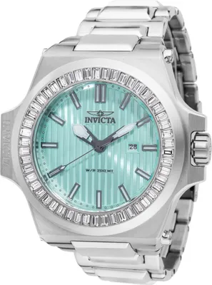 Produktbild von Invicta Akula 49133 Herrenarmbanduhr - Quartz Bewegung - Edelstahl mit Blauem Zifferblatt - 58 mm