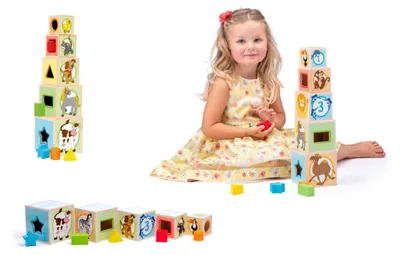 Produktbild von Woody Woody Stapel- und Steckblöcke 95005