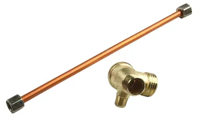 Immagine prodotto di Valvola di non ritorno e tubo per compressore d'aria, tubo di scarico da 200 mm