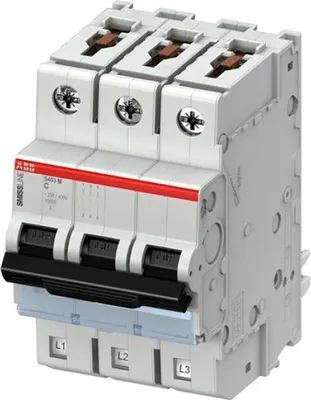 Produktbild von 2CCS573001R0164 Stromunterbrecher Miniatur-Leistungsschalter C-Typ 3 3 Modul(e) (2CCS573001R0164)