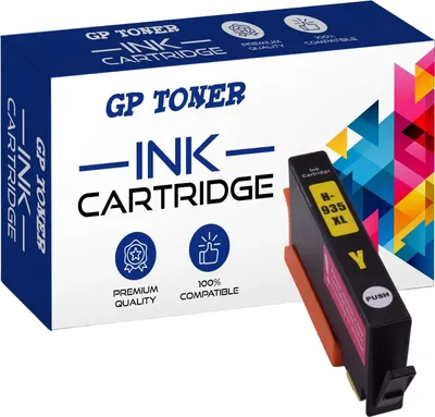 Obrázek produktu pro Inkoustové kazety pro HP 935XL OFFICEJET PRO 6200 6235 6835 6830 - žlutá barva