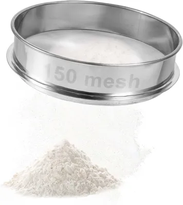 Produktbild von 20 cm RVS Mesh Mehl-Sieb, Feines Sieb, 150 Mesh, Für Reis, Getreide, Obst und Gemüse