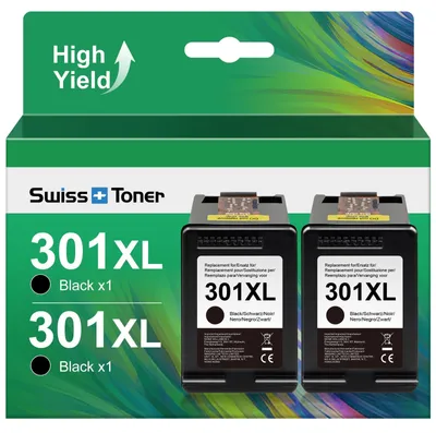 Productafbeelding van Solidchoice - Multipack Inktcartridges 301XL, Compatibel met HP Printers