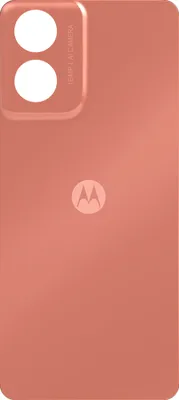 Zdjęcie produktu dla Motorola, pokrywa baterii do Motorola Moto G04 Original Service Pack, pomarańczowa