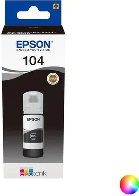 Produktbild von Epson EcoTank schwarz T 104 65 ml               T 00P1