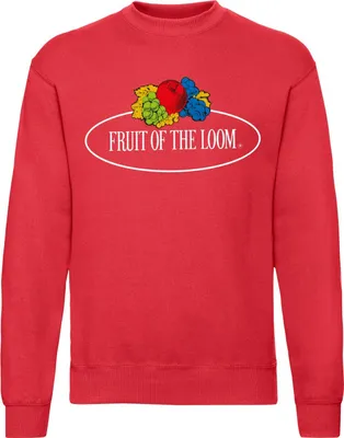 Image de Fruit of the Loom - Sweat-shirt « Vintage » pour homme FK3117 (S) (rouge)
