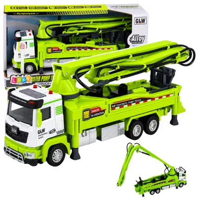Produktbild von Betonpumpenwagen mit Lichtern, Geräuschen, Wasserantrieb, 1:40