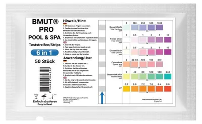 Produktbild von BMUT Pool Test 6in1 Whirlpool Wassertester
