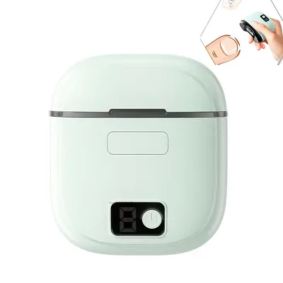 Produktbild von Elektrischer Nagelknipser, Nagelknipser-Set, inklusive automatischem, mit LED-Licht, 2.5W,Grün,Extrem niedriger Dezibelwert