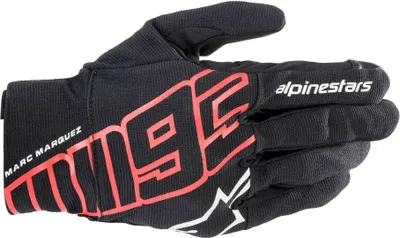 Produktbild von Alpinestars Aragon Motorradhandschuhe, schwarz/rot, S