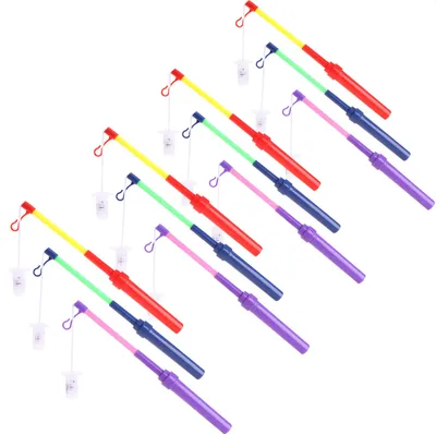 Produktbild von com-four® 12x LED- Laternenstab - batteriebetriebener Leuchtstab
