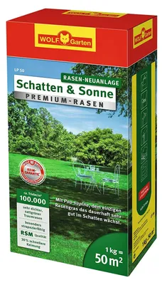 Zdjęcie produktu dla WOLF-Garten 3820031 Premium lawn shade &amp; sun LP50 1 pc(s)
