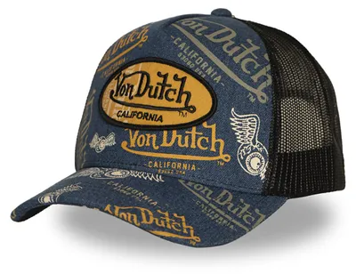 Produktbild von Von Dutch Trucker Cap Cafe blue/black