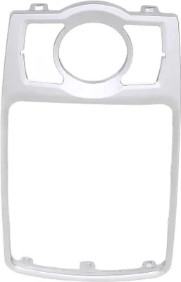 Image de Console centrale brillante pour Q7 (2007-2015), accessoire d'intérieur, plastique, noir, pièces automobiles.