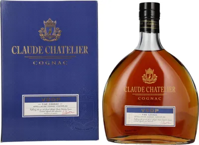 Produktbild von Claude Chatelier VSOP Fine Cognac 40% Vol. 0,7l in Geschenkbox