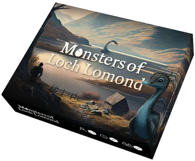 Productafbeelding van HOT Exclusief kaartspel "Monsters of Loch Lomond" - familiespel, strategisch