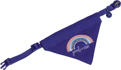 Produktbild von Nobby Katzenhalsband mit Tuch Good Vibes blau