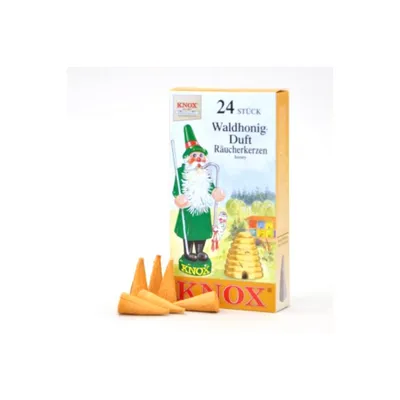 Produktbild von Knox Räucherkerzen - Waldhonig 24 Stück
